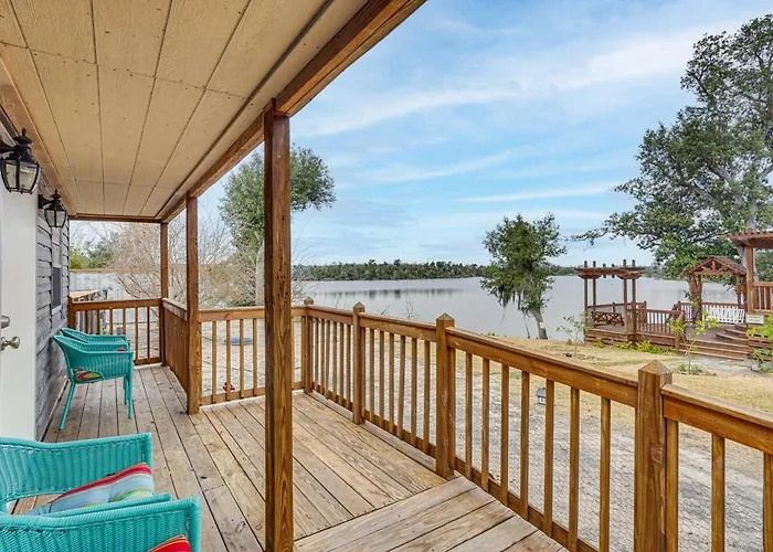 Lakefront Panama City Studio With Hot Tub Access